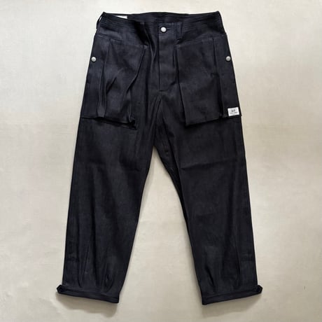 Digs Crew Pants 4/5 (8oz Denim) SF-262340 / SASSAFRAS ササフラス