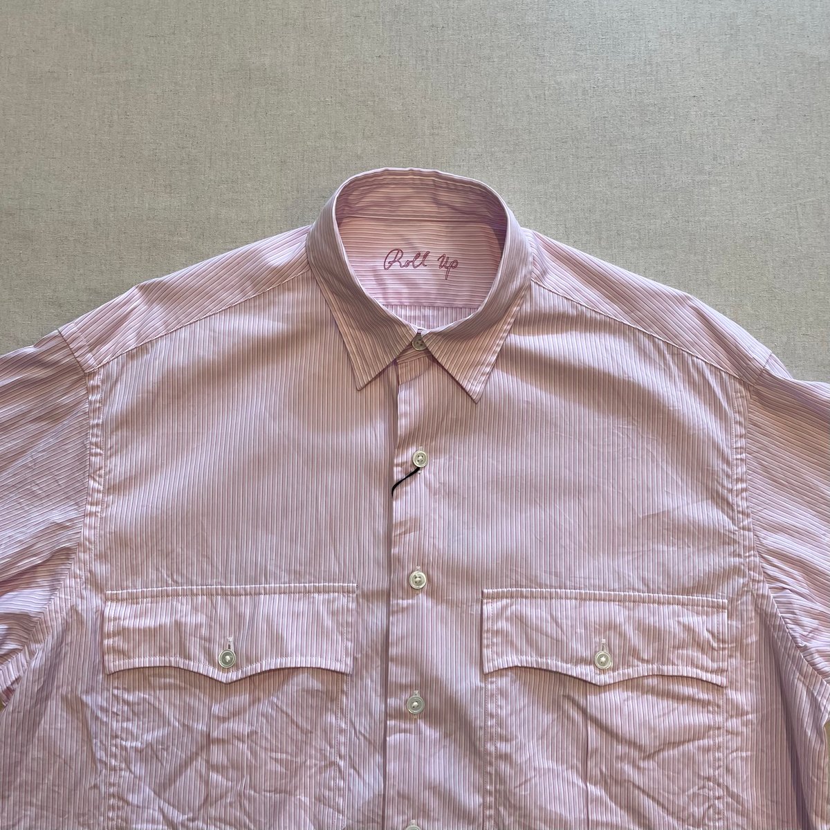 トップス ROLL UP STRIPE SHIRT ROLL UP STRIPE SHIRT -2025SS-