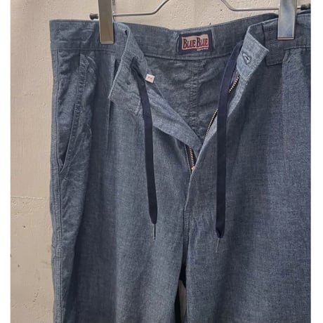 ORGシャンブレーフレンチ ワークパンツ 1011083 / BLUE BLUE ブルーブルー