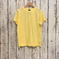 30/1天竺 半袖Tシャツ (イエロー) 251-6271・251-6272 / homspun ホームスパン
