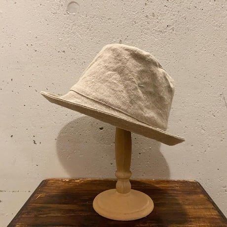 フランスリネン染め バゲットHAT 2021summer44  / ARTE POVERA