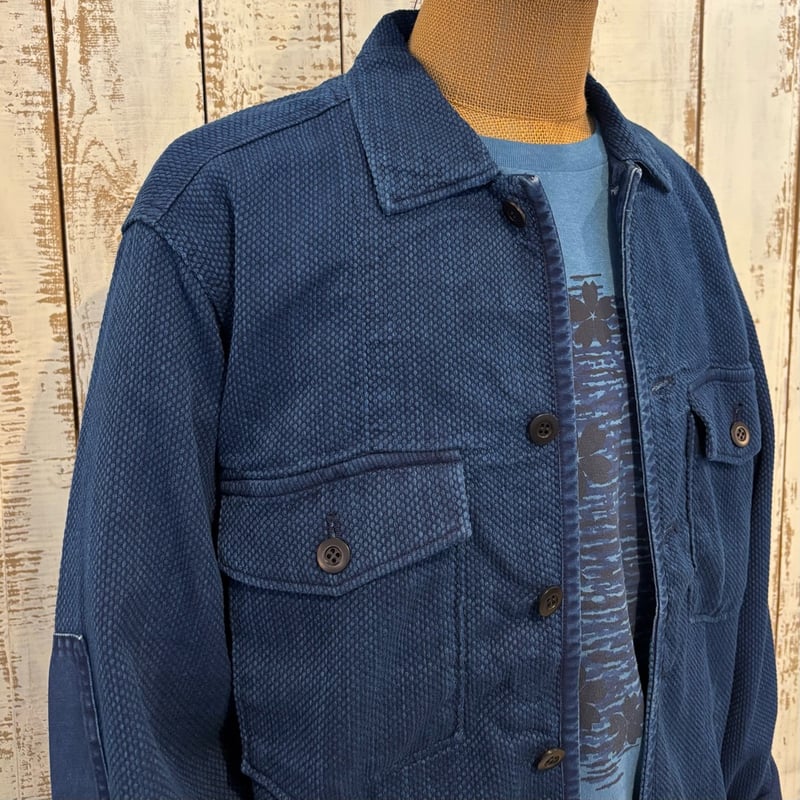 カセゾメサシコ ファティーグシャツ 1009227 / BLUE BLUE JAPAN