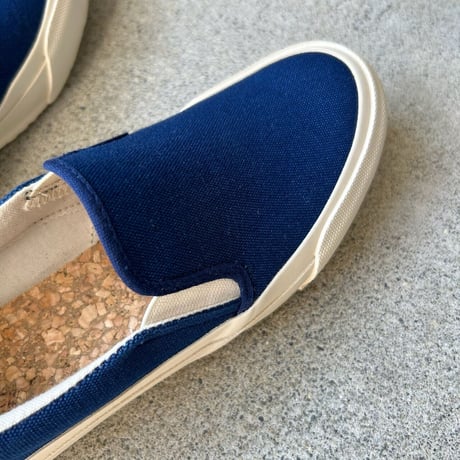 SLIP ON (NATURAL INDIGO) / DOEK