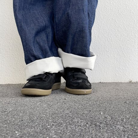 GERMAN MILITARY TRAINER (BLACK) 1703LD / REPRODUCTION OF FOUD リプロダクションオブファウンド