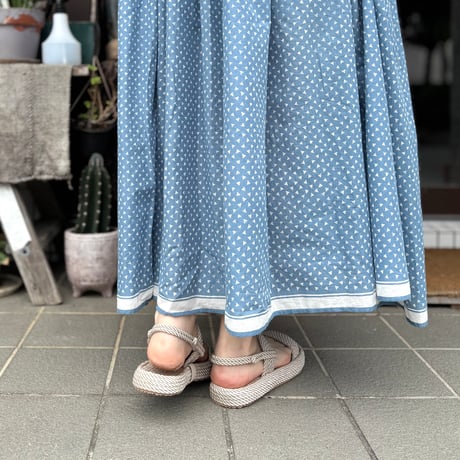 HEEL STRAP LOPE SANDAL (BEIGE) NNKA2501 / NAKOA ナコア