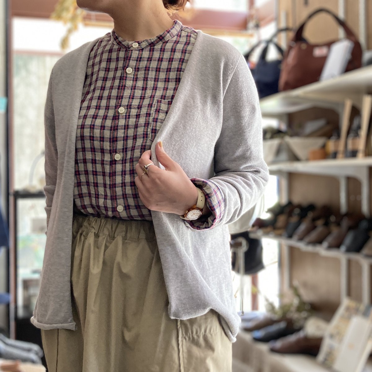 ポールスミスコレクション　麻100％ リネンニット カーディガン L カーディガン | Paul Smith (Men)/ポール・スミス | 三越伊勢丹