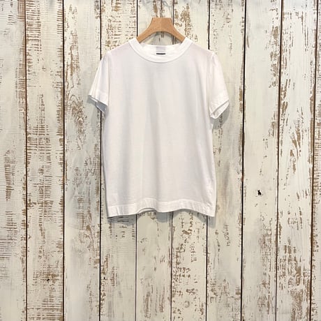 30/1天竺 半袖Tシャツ (サラシ・ブラック) 6271・6272 / homspun ホームスパン