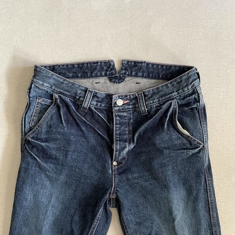 玉縁PKTストレートデニム ST-021 / Veritecoeur ヴェリテクール | e-