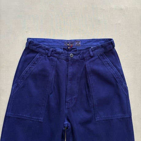 J7126 ブルーインディゴサシコテゾメベイカーズパンツ 1016598 / BLUE BLUE JAPAN ブルーブルージャパン