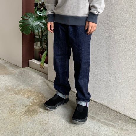 PP01 セルビッチデニム スリムストレートジーンズ 1004809 / BLUE BLUE