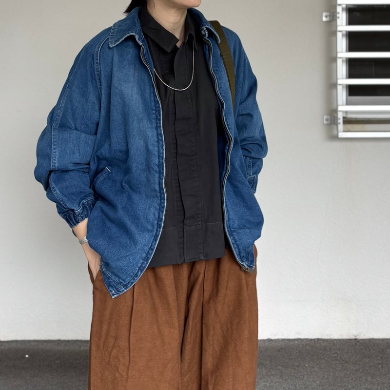 ユニセックスデニムブルゾン VC-2772U / Veritecoeur ヴェリテクール |