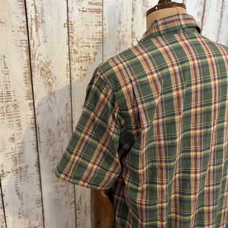 Leaf Pruner Half 1/2 (Organic Cotton Madras) SF-262354 / SASSAFRAS ササフラス