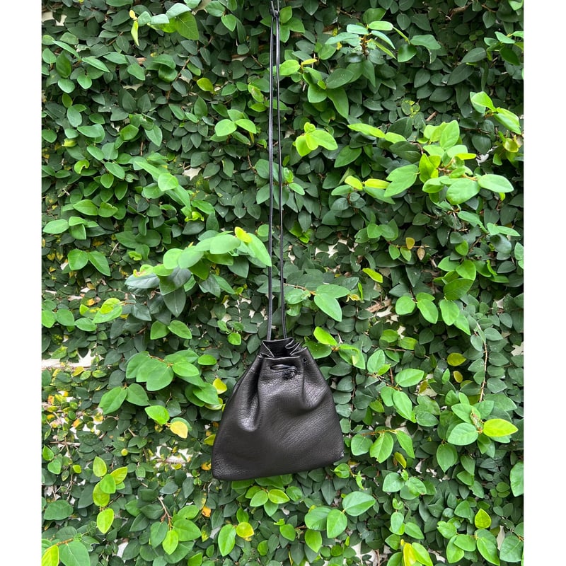 GOAT LEATHER KINCHAKU SHOULDER BAG MC1027 / MA GOAT LEATHER KINCHAKU SHOULDER BAG MC1027 / MA