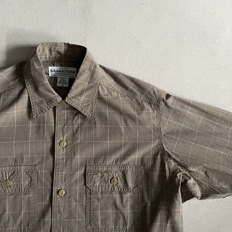 Gardener Shirt (Weather Check) SF-221901 / SASSAFRAS