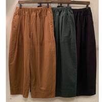 CW オーバル パンツ 7254P-008 / NATURAL LAUNDRY  ナチュラルランドリー