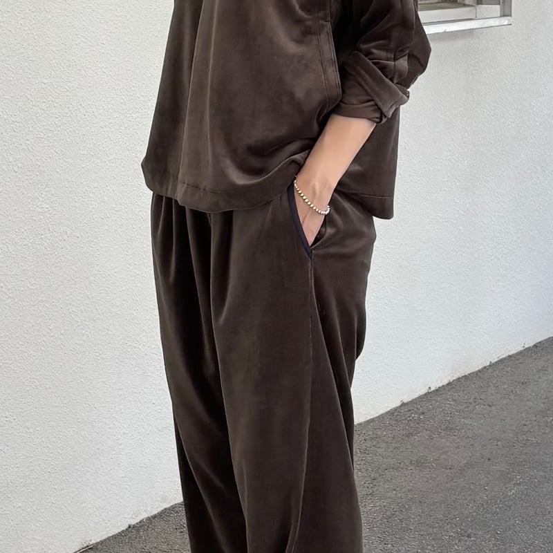 ベロアパンツ VCC-512 / Veritecoeur ヴェリテクール | e-shop/E