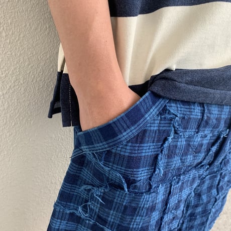 PALAKA PATCHWORK SHORTS  / Porter Classic
