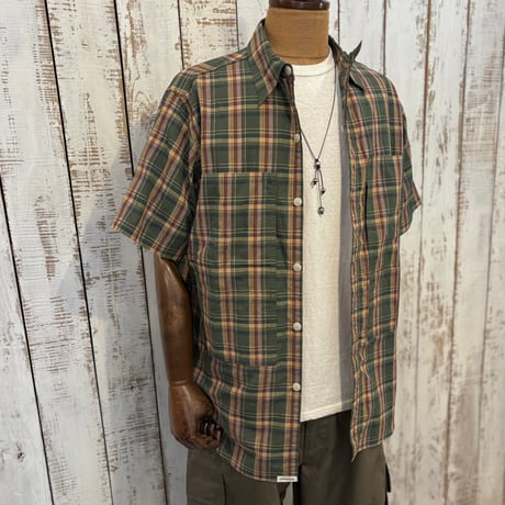 Leaf Pruner Half 1/2 (Organic Cotton Madras) SF-262354 / SASSAFRAS ササフラス