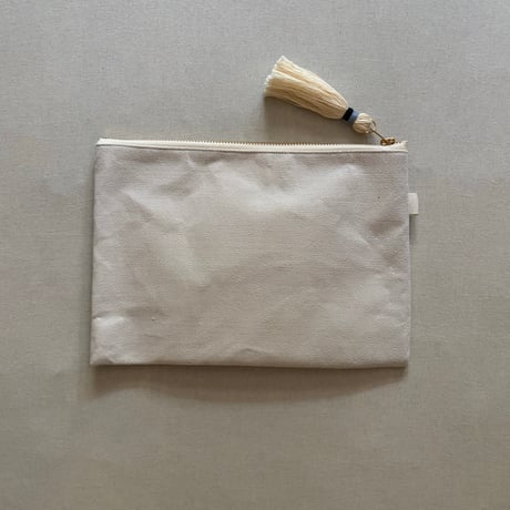 インドキルトラリー&フランスシーツ MIXポーチ M ARTEA-26SP44 / ARTE POVERA アルテポーヴェラ