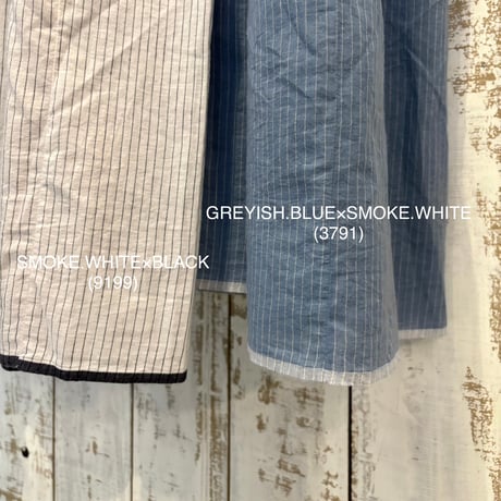 REGULAR COLLAR SHIRTS DRESS WITH RAJASTHAN GATHER INMDS26064 / maison de soil メゾンドソイル