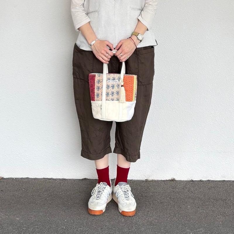 インドラリーキルト&フランスシーツ NEWラウンドBAG (M) ARTEA-26SP47 /