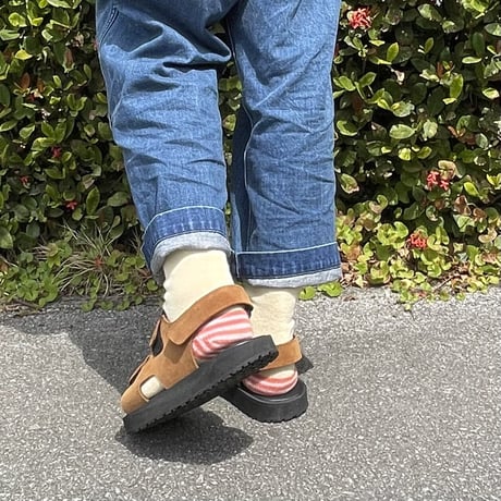 ITALIAN MILITARY SANDAL (DARK CAMEL SUEDE) 1836SS / REPRODUCTION OF FOUD