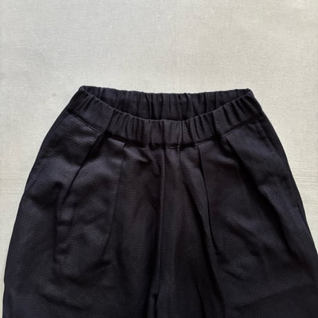 セレモニーリネンポリエステル混 2タックイージーパンツ 2026spring11 / ARTE POVERA アルテポーヴェラ