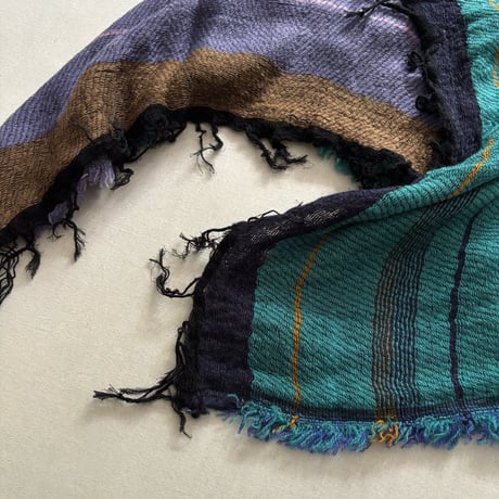 roots shawl SMALL WS TQ-PL-881 / tamaki niime タマキニイメ