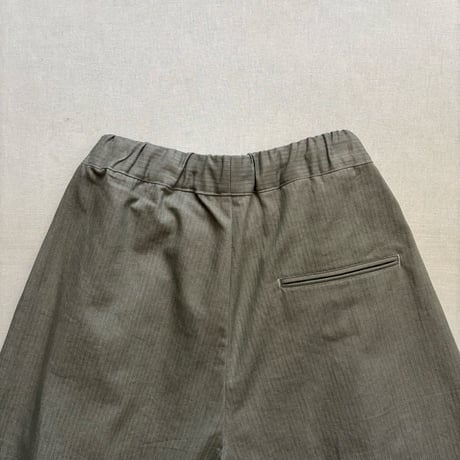 イタリアへヘリンボーンシーツRE-2タックイージーパンツ ARTEPOVERA-26SU36 / ARTE POVERA アルテポーヴェラ