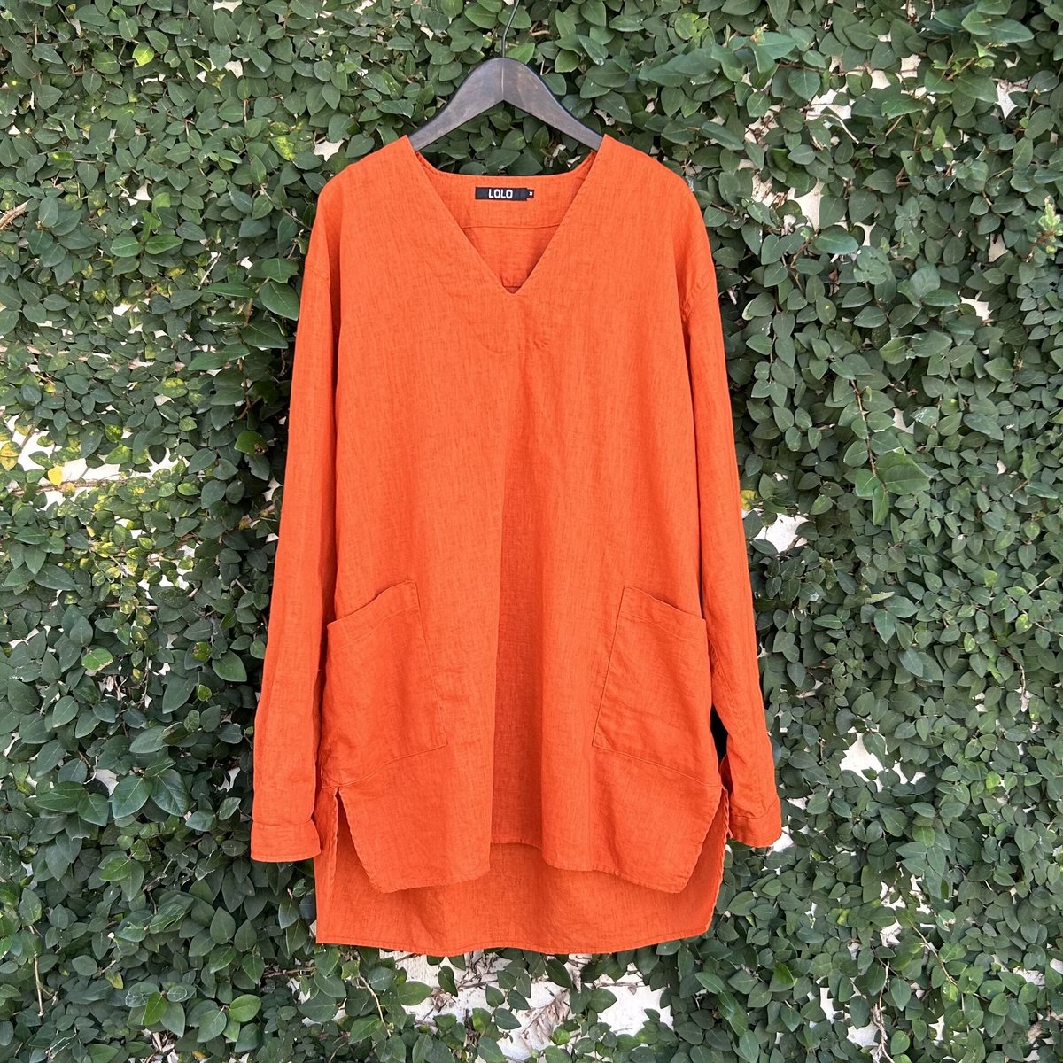 Vネック プルオーバーシャツ LS-402 / LOLO | e-shop/E-SHOP Vネック プルオーバーシャツ LS-402 / LOLO | e-shop/E-SHOP