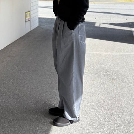 9OZデニム タックパンツ 2026spring67 / ARTE POVERA アルテポーヴェラ