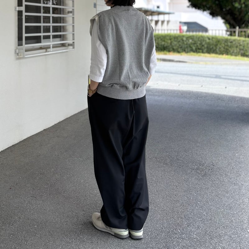 コンパクト裏毛ベスト 252-6556 / homspun ホームスパン | e-shop/E