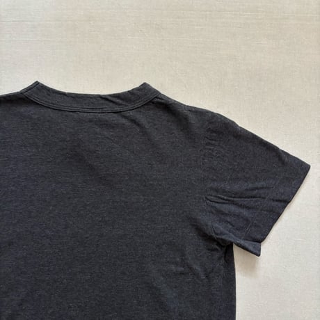 30/1天竺 半袖Tシャツ (TOPダークチャコール) 261-6271CH・261-6272CH / homspun ホームスパン