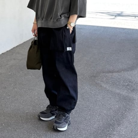Digs Crew Pants 4/5 (8oz Denim) SF-262340 / SASSAFRAS ササフラス