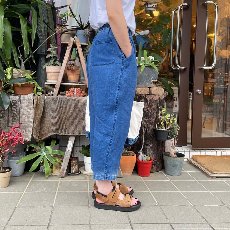 INDIGO LINEN PANTS PC-021-2675 / Porter Classic INDIGO LINEN PANTS PC-021-2675 / Porter Classic