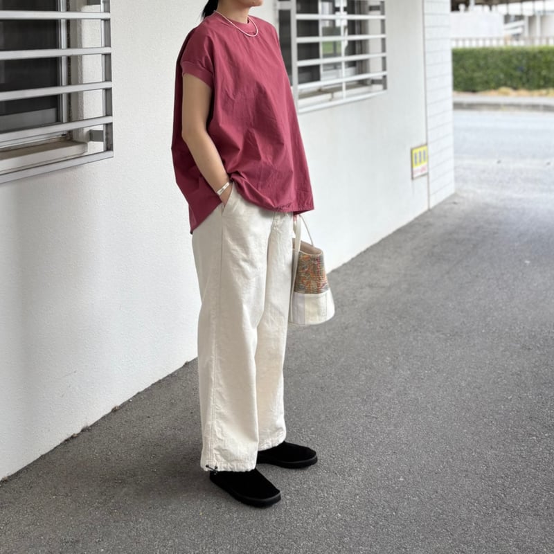 コンパクトウェザー ノースリーブ 261-5755 / homspun ホームスパン
