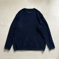 KOGIN KNIT CREWNECK (NAVY) PC-051-3050 / Porter Classic ポータークラシック
