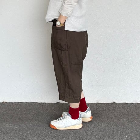 リネンバイオ 八分丈パンツ 261-3406 / homspun ホームスパン