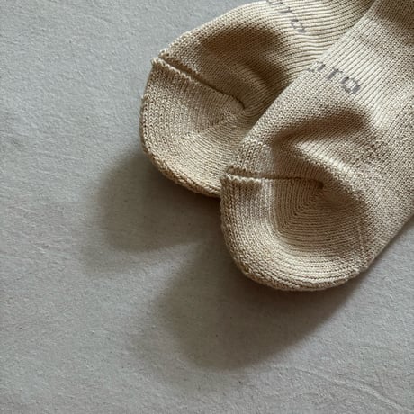 ORGANIC DAILY 3 PACK MINI CREW SOCKS R1522 / ROTOTO ロトト