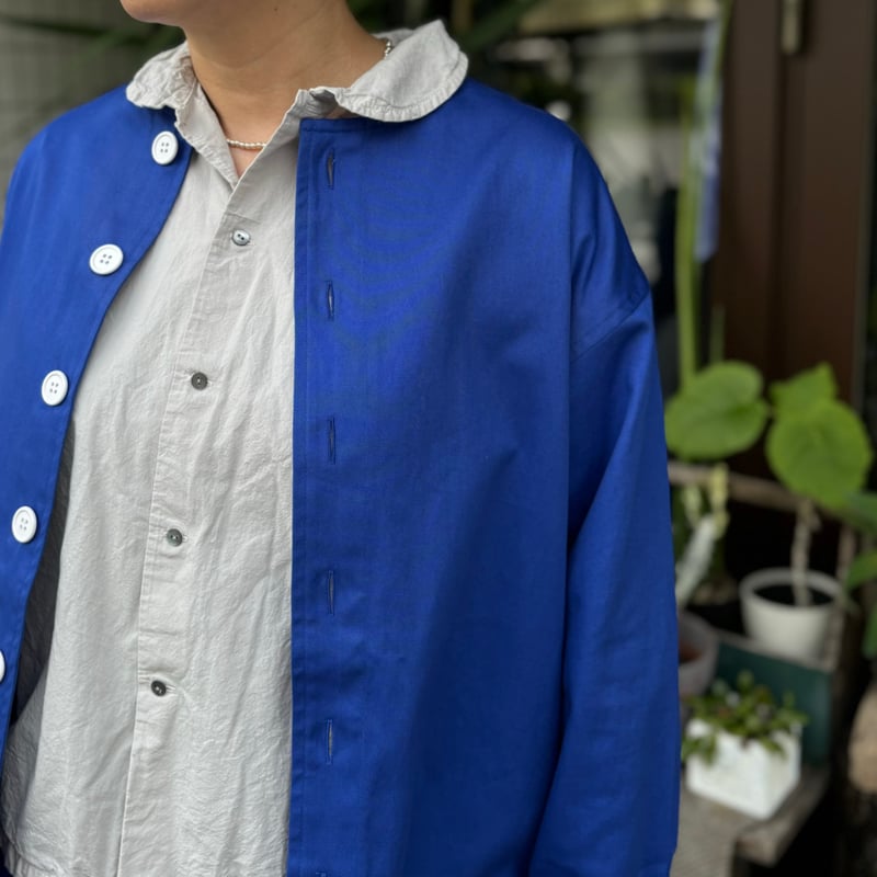 Veritecoeur ヴェリテクール ラウンドカラーシャツ ラウンドカラーシャツ VC-2635A / Veritecoeur ヴェリテクール