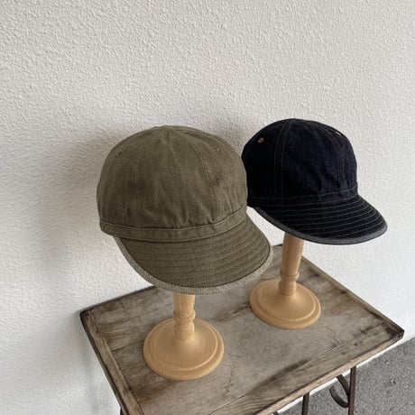 US ARMY CAP LOOSE DENIM 80450066001 / Nigel Cabourn