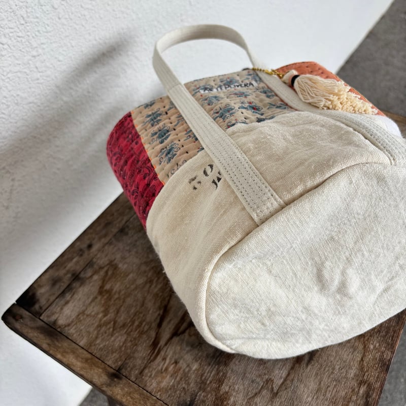 インドラリーキルト&フランスシーツ NEWラウンドBAG (M) ARTEA-26SP47 /