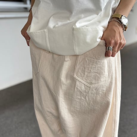 deniime white zengo 白デZE2-OR-WT-505  / tamaki niime タマキニイメ