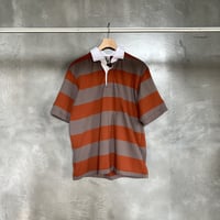 Light Weight Rugby Collar S/S Shirts / BARBARIAN
