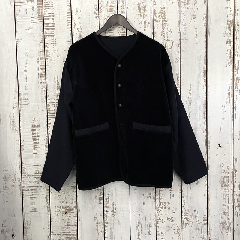 CORDUROY MOLESKIN HYBRID CARDIGAN22aw | nate-hospital.com