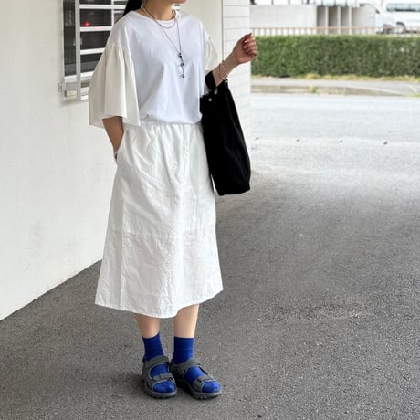 コットンラミー２重スカート 261-4416 / homspun ホームスパン