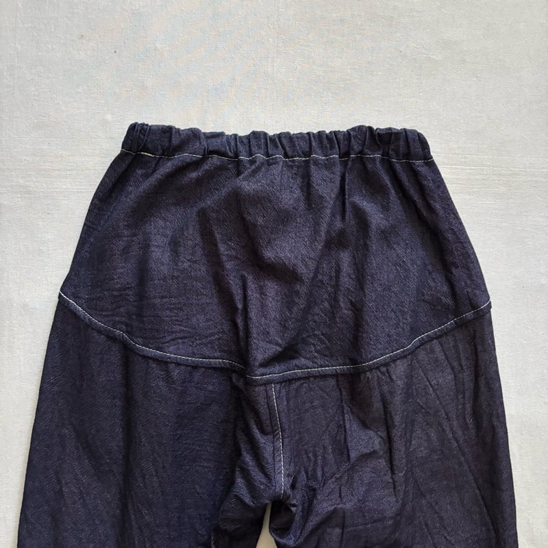 indigo nica pants HOSO / tamaki niime タマキニイメ |