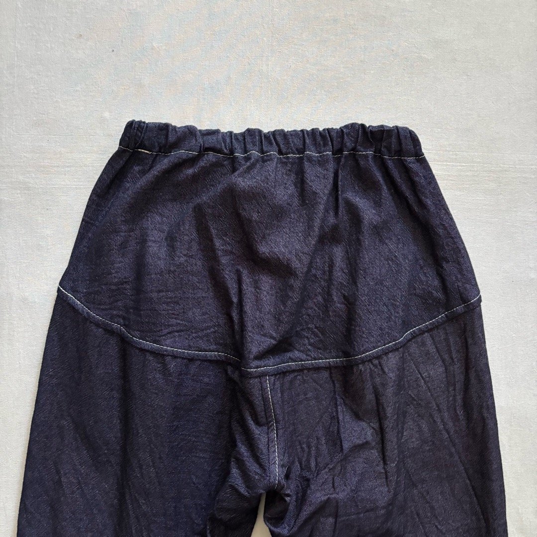 indigo nica pants HOSO / tamaki niime タマキニイメ |
