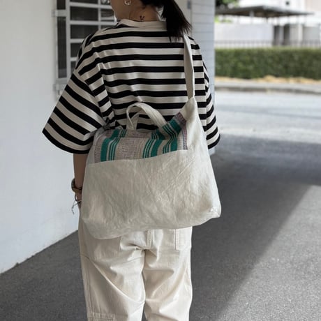 インドラリーキルト&フランスシーツ トート&ショルダーBAG ARTEA-26SP45 / ARTE POVERA アルテポーヴェラ