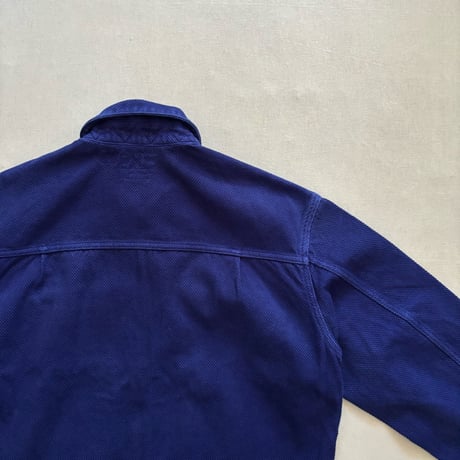 J7125 ブルーインディゴサシコテゾメジップアップジャケット 1016597 / BLUE BLUE JAPAN ブルーブルージャパン